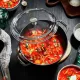 Staub öntöttvas edény | fekete | kerek | üvegfedővel 24 cm Staub öntöttvas edény | fekete | kerek | üvegfedővel 24 cm