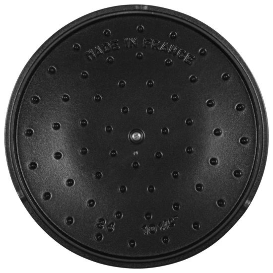 STAUB öntöttvas egymásba rakható edénykészlet fekete 3 darabos