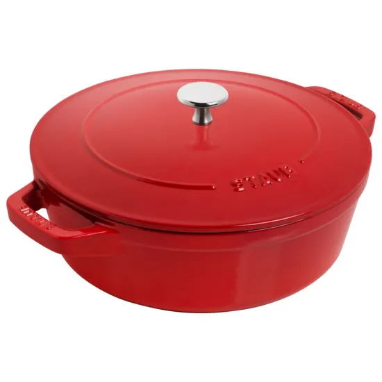 STAUB öntöttvas egymásba rakható készlet piros 3 darabos STAUB öntöttvas egymásba rakható készlet piros 3 darabos