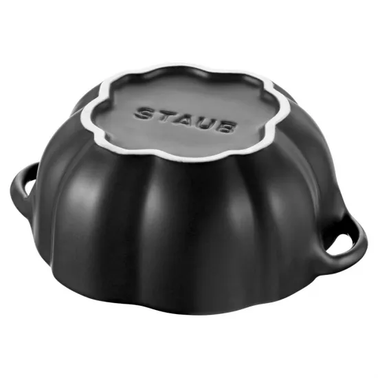 Staub kerámia Cocotte | 15cm | 0.70l | fekete | pumpkin Staub kerámia Cocotte | 15cm | 0.70l | fekete | pumpkin