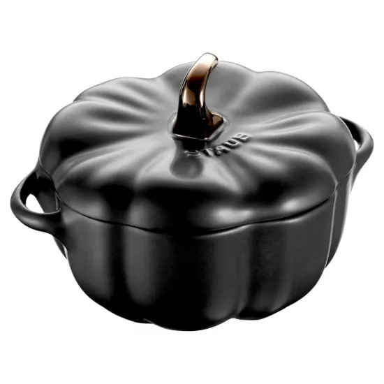 Staub kerámia Cocotte | 15cm | 0.70l | fekete | pumpkin Staub kerámia Cocotte | 15cm | 0.70l | fekete | pumpkin