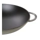 Staub Specialties | Wok üvegfedővel 37 cm | kerek | öntöttvas | grafitszürke