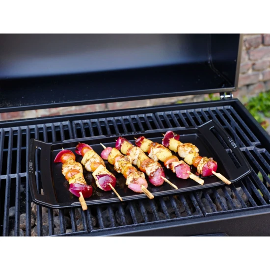 Staub Pans | Plancha 48 cm x 25 cm | öntöttvas | fekete | szögletes