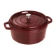 Staub La Cocotte | Cocotte öntöttvas főzőedény 28 cm | gránátvörös | öntöttvas