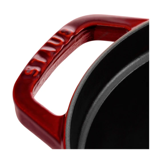 Staub La Cocotte | Cocotte öntöttvas főzőedény 31 cm | gránátvörös | ovális | öntöttvas