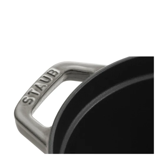 Staub La Cocotte | Cocotte öntöttvas főzőedény 37 cm | grafitszürke | ovális | öntöttvas