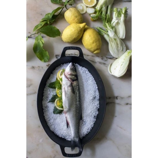 Staub Specialities | sütőtál 21 cm | öntöttvas | fekete