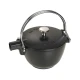 Staub Specialities | teáskanna 16 cm | kerek | fekete