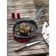Staub Grillserpenyők | grillserpenyő kiöntőcsőrrel 28 cm | kerek | öntöttvas | fekete