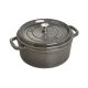 Staub La Cocotte | Cocotte öntöttvas főzőedény 18 cm | grafitszürke | kerek | öntöttvas