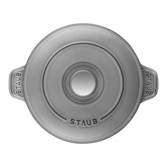 Staub Specialities | sütőtál tetővel 20 cm | öntöttvas | grafitszürke