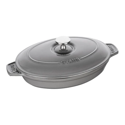 Staub Specialities | Hot tányér 23 cm | öntöttvas | grafitszürke