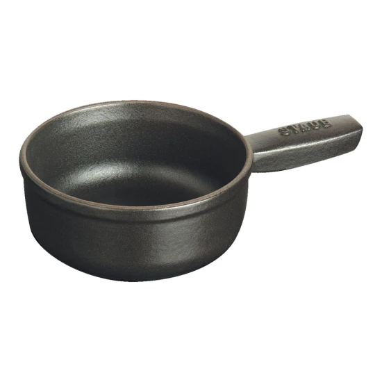 Staub Specialties | Fondü edény 12 cm | fekete | kerek