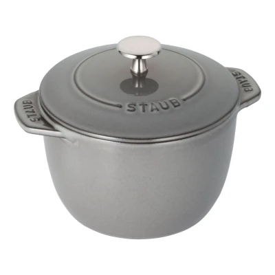 Staub La Cocotte | rizsfőző edény 16 cm | grafitszürke | kerek | öntöttvas