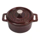 Staub La Cocotte | Mini Cocotte öntöttvas főzőedény 10 cm | gránátvörös | kerek | öntöttvas