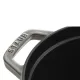 Staub öntöttvas edény | szürke | ovális 31 cm | 5,5l Staub öntöttvas edény | szürke | ovális 31 cm | 5,5l