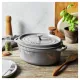 Staub öntöttvas edény | szürke | ovális 31 cm | 5,5l Staub öntöttvas edény | szürke | ovális 31 cm | 5,5l