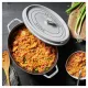 Staub öntöttvas edény | szürke | ovális 31 cm | 5,5l Staub öntöttvas edény | szürke | ovális 31 cm | 5,5l