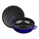 Staub Specialties | edény lassú főzéshez 28 cm | sötétkék | kerek | öntöttvas