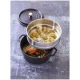 Staub La Cocotte | Cocotte öntöttvas főzőedény párolóbetéttel 26 cm | fekete | kerek | öntöttvas