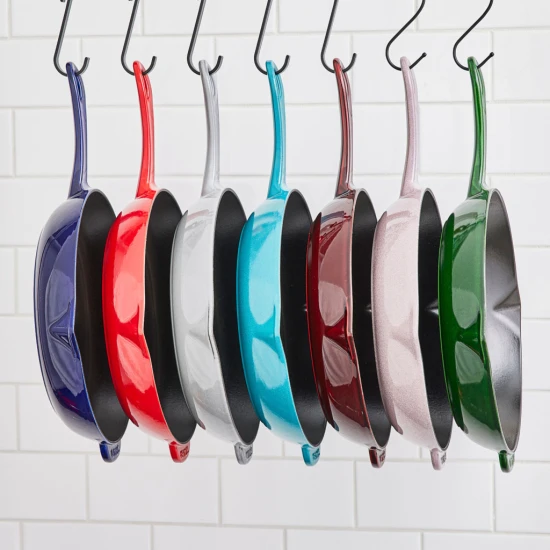 Staub Pans | serpenyő 26 cm | öntöttvas | grafitszürke | kerek