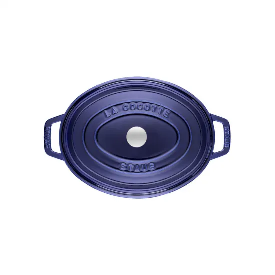 Staub öntöttvas edény | sötétkék | ovális 29 cm | 4,2l Staub öntöttvas edény | sötétkék | ovális 29 cm | 4,2l