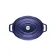 Staub öntöttvas edény | sötétkék | ovális 29 cm | 4,2l Staub öntöttvas edény | sötétkék | ovális 29 cm | 4,2l