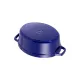 Staub öntöttvas edény | sötétkék | ovális 29 cm | 4,2l Staub öntöttvas edény | sötétkék | ovális 29 cm | 4,2l