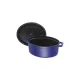 Staub öntöttvas edény | sötétkék | ovális 29 cm | 4,2l Staub öntöttvas edény | sötétkék | ovális 29 cm | 4,2l