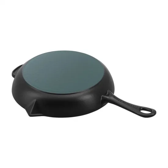 Staub öntöttvas serpenyő| fekete | kerek | 26 cm Staub öntöttvas serpenyő| fekete | kerek | 26 cm