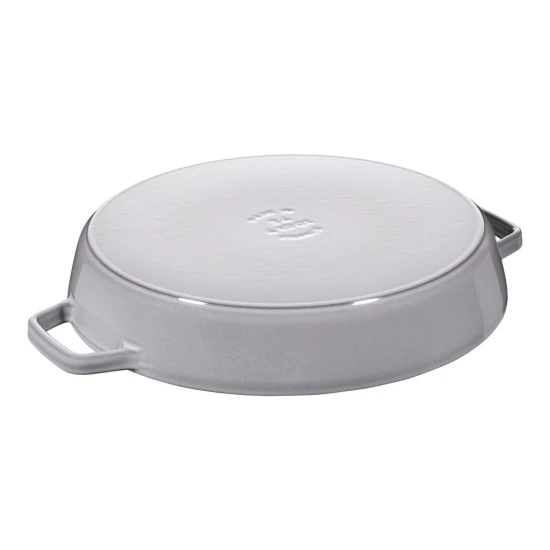 Staub Pans | Paella pan 34 cm | öntöttvas | grafitszürke | kerek