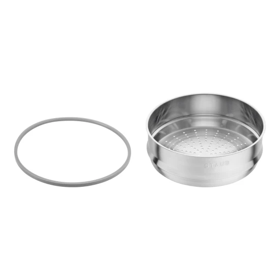 Staub  | párolóbetét kerek | 26 cm | rozsdamentes acél | ezüst színű
