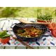 Staub Specialties | Wok üvegfedővel 30 cm | kerek | öntöttvas | sötétkék
