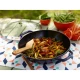 Staub Specialties | Wok üvegfedővel 30 cm | kerek | öntöttvas | sötétkék