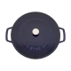 Staub Braisers | univerzális serpenyő fedővel 28 cm | kerek | öntöttvas | sötétkék