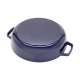 Staub Braisers | univerzális serpenyő fedővel 28 cm | kerek | öntöttvas | sötétkék