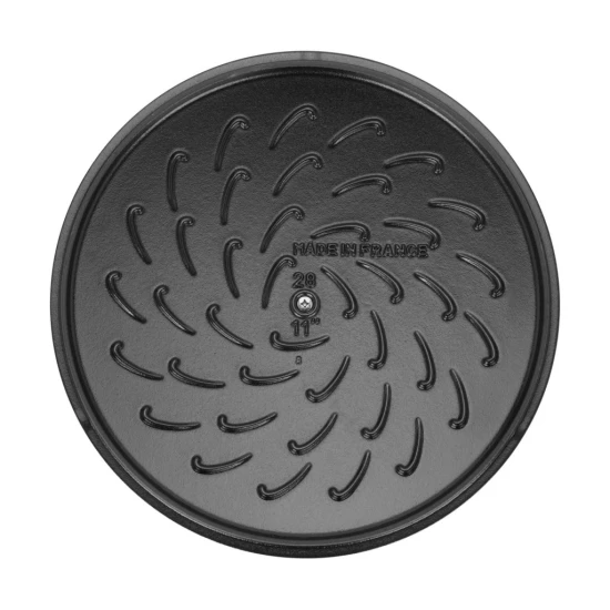 Staub Braisers | univerzális serpenyő fedővel 28 cm | kerek | öntöttvas | sötétkék