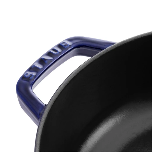 Staub Braisers | univerzális serpenyő fedővel 24 cm | kerek | öntöttvas | sötétkék