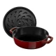 Staub Braisers | univerzális serpenyő fedővel 28 cm | kerek | öntöttvas | gránátvörös