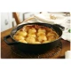 Staub Pans | serpenyő két fogantyúval 26 cm | öntöttvas | fekete | kerek