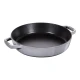Staub Pans | serpenyő két fogantyúval 26 cm | öntöttvas | grafitszürke | kerek