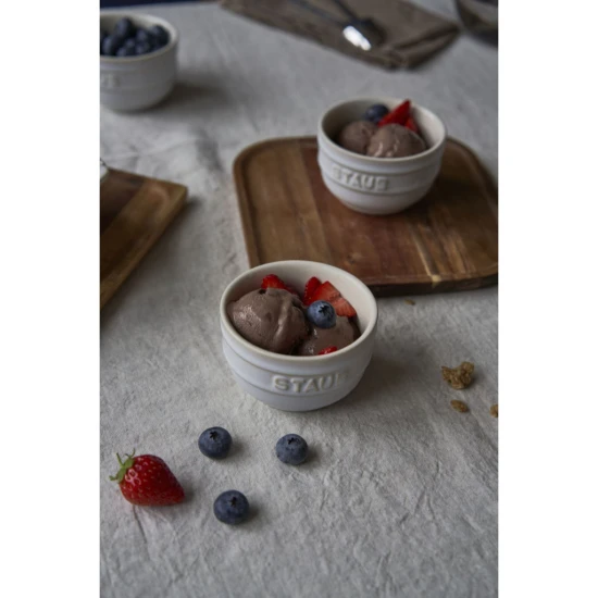 Staub kerámia | Ramekin szett 9 cm |2 darabos | elefántcsont | kerámia