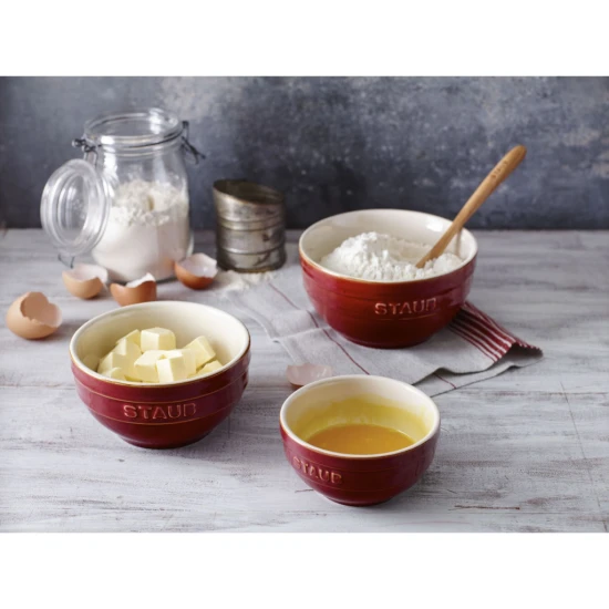 Staub kerámia | tál 14 cm | antikolt réz | kerámia