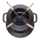 Staub Specialties | Fondü szett 16 cm | kerek | öntöttvas | fekete