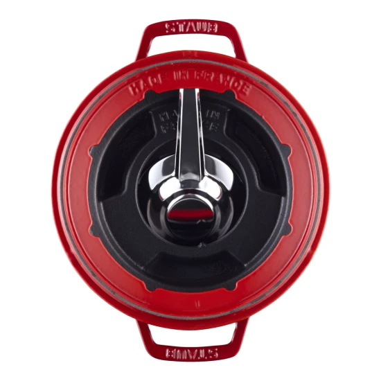 Staub Specialties | Fondü szett 20 cm | kerek | öntöttvas | cherry