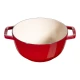 Staub Specialties | Fondü szett 20 cm | kerek | öntöttvas | cherry