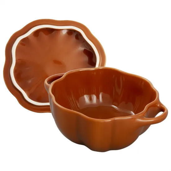 Staub kerámia Cocotte | 15cm | 0.70l | fahéjszínű | pumpkin Staub kerámia Cocotte | 15cm | 0.70l | fahéjszínű | pumpkin