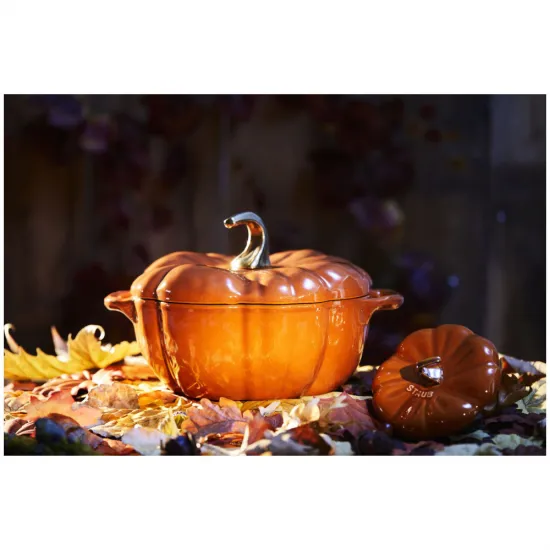 Staub kerámia Cocotte | 15cm | 0.70l | fahéjszínű | pumpkin Staub kerámia Cocotte | 15cm | 0.70l | fahéjszínű | pumpkin