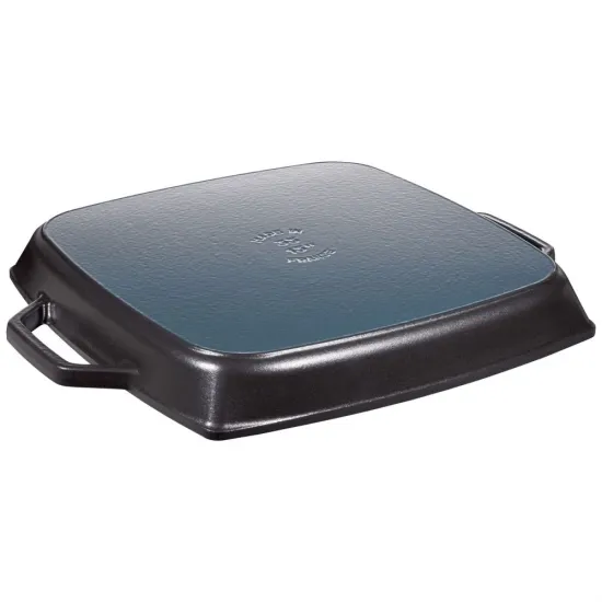 Staub öntöttvas grill | szögletes | fekete | 31 x 31 cm Staub öntöttvas grill | szögletes | fekete | 31 x 31 cm