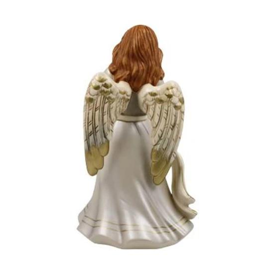 Devout Trumpet Player angyal kerámia  20 cm